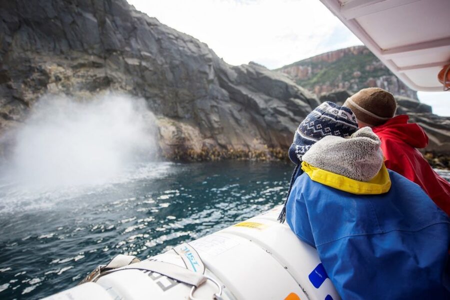 Hobart: Bruny Island Wilderness Coast Eco Cruise with Lunch - Lunch with Tasmanian ingredients