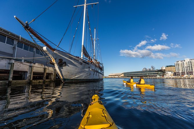Hobart Kayak Tour - Weather Can Change the Day
