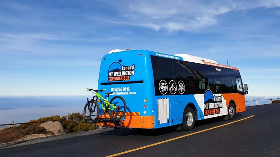 Hobart: kunanyi/Mt Wellington Explorer Bus Pass - The summit at 1,270 meters