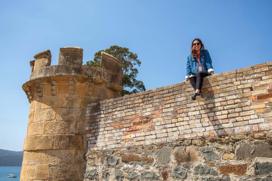 Hobart: Port Arthur, Richmond & Tasman Peninsula Active Tour - Pirates Bay Lookout and Eaglehawk Neck