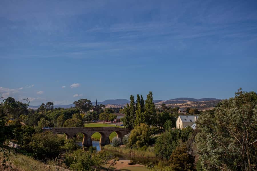 Hobart: Port Arthur, Richmond & Tassie Devil - Active Tour - Richmond’s bridge, shops, and short final stop