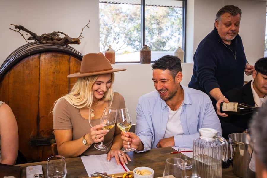 Hunter Valley: Wine Tour with 2-Course Lunch, Choc & Cheese - Audrey Wilkinson and the first wine tasting