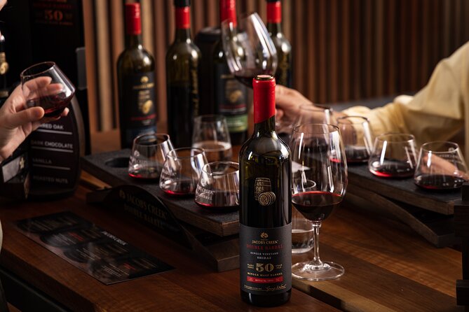 Jacob's Creek Double Barrel Experience - The display vineyard gives the hour some place
