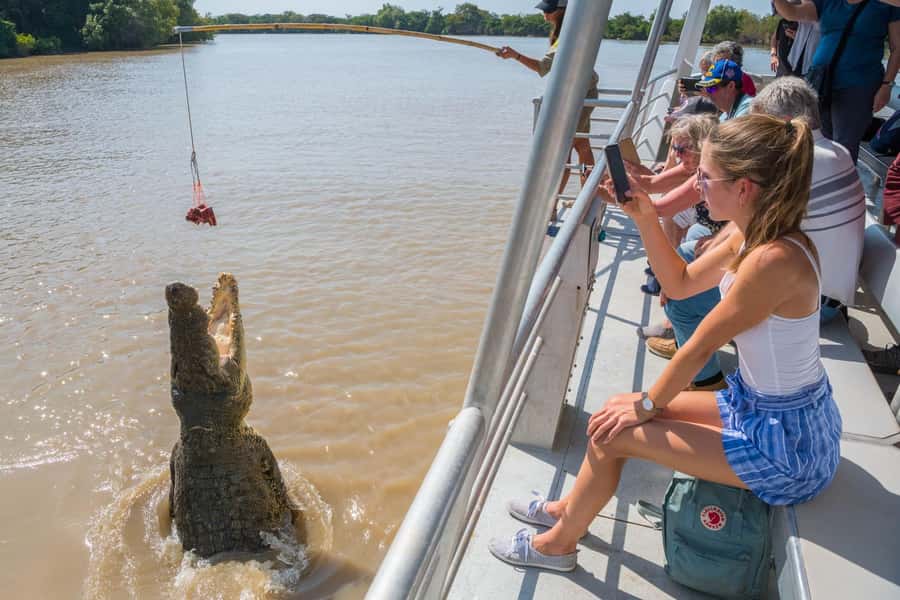 Jumping Crocodile Cruise from Darwin Half-Day Scenic Trip - Driving into crocodile country