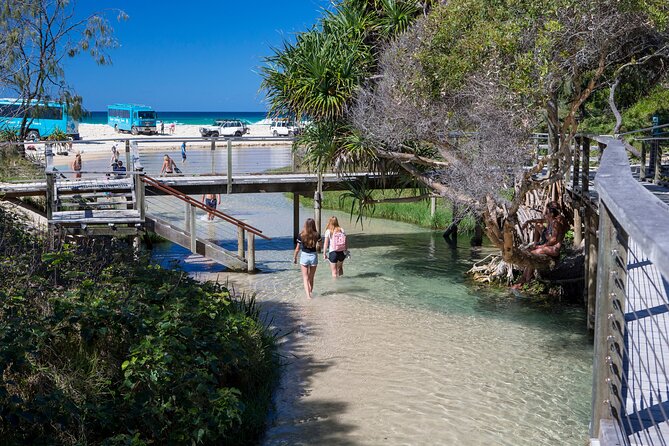 K'gari (Fraser Island) All Inclusive Day Tour - The ferry crossing and K’gari’s Butchulla identity