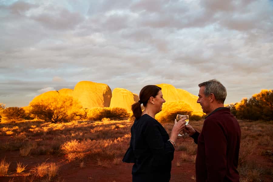 Kata Tjuṯa Sunset Tour with Sparkling Wine and Cheeseboard - Key points to know before booking