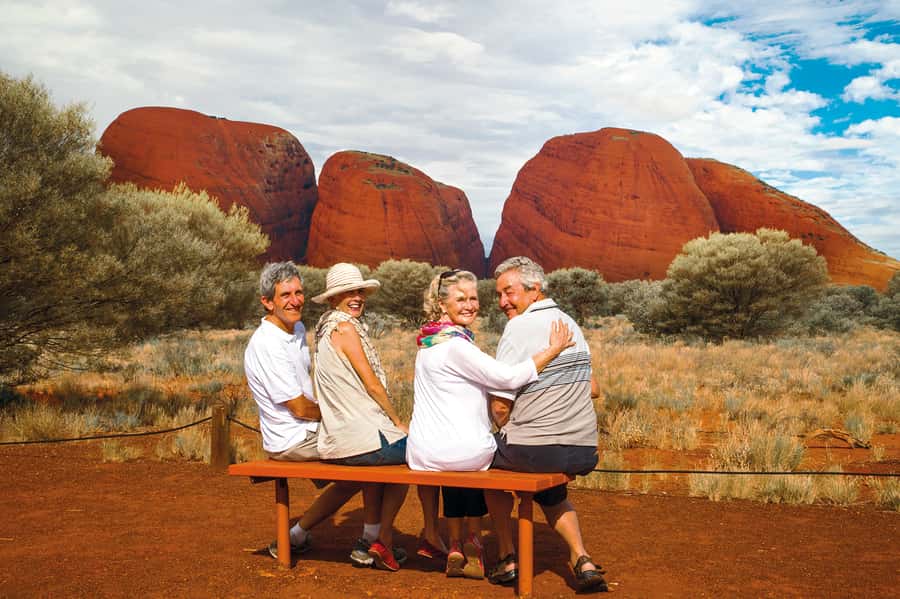 Kata Tjuṯa Sunset Tour with Sparkling Wine and Cheeseboard - What you actually do at the sunset stop
