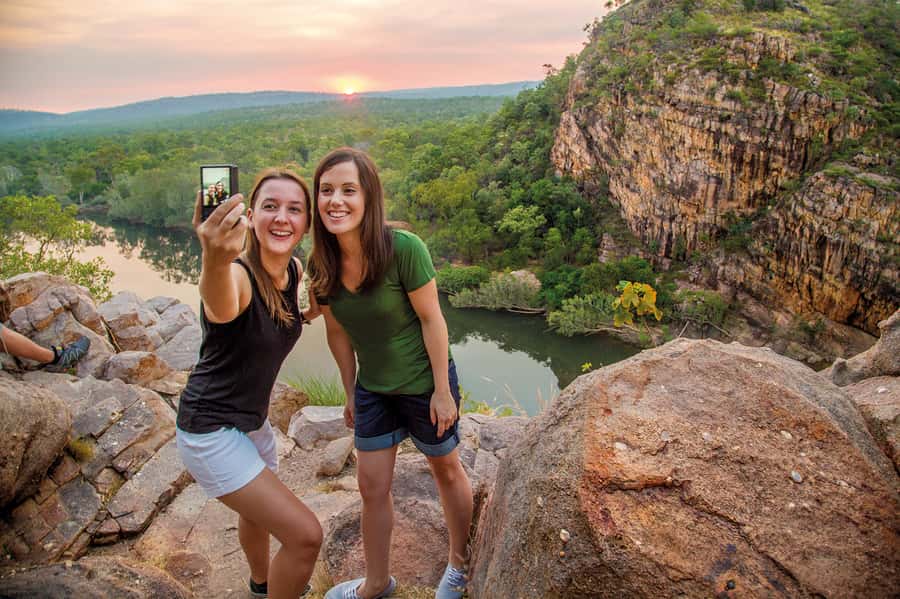 Katherine Gorge & Edith Falls Full-Day Tour from Darwin - Edith Falls: beautiful, refreshing, and often rushed