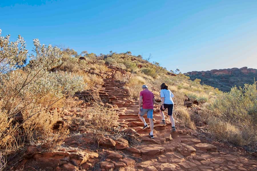 Kings Canyon: Full-Day Tour from Ayers Rock Resort - Choosing the creek-bed walk