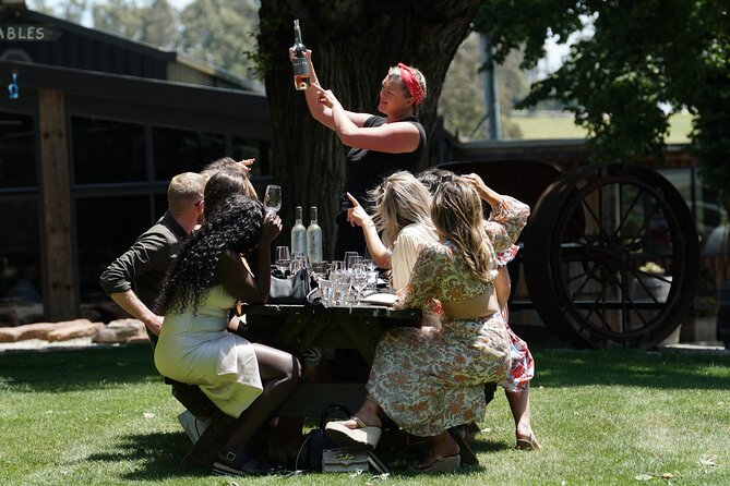 Laid back, Yarra Valley Wine Tour: Wine, Cider, Gin, Beer + Choc - Yering Farm and Tokar Estate set the tone