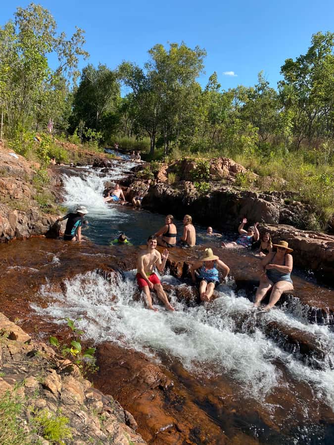 Litchfield VIP Tours, Litchfield National Park, Day Tours, - Berry Springs gives you an easy first swim