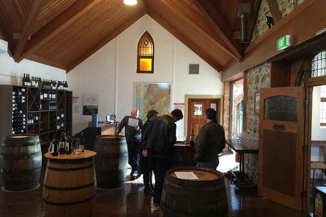 McLaren Vale Private Luxury Wine Tour - Full Day - Menz Chocolate Factory and the Almond Train