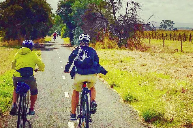 McLaren Vale Shiraz Trail Cycling Tour from Adelaide - Collecting your bike and helmet