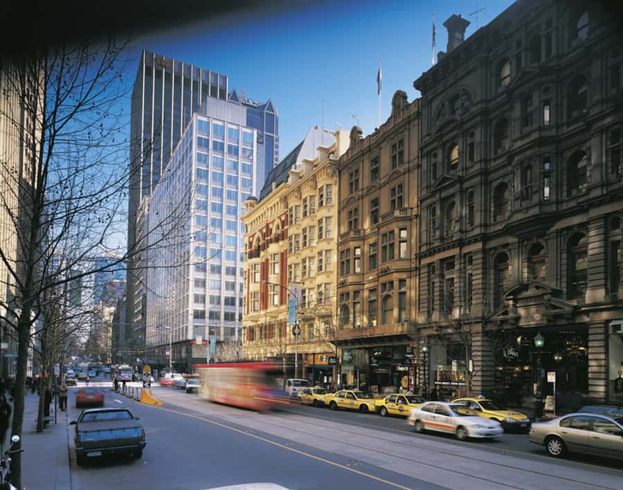 Melbourne 3-Hour Small Group Tour with Beach Boxes - Docklands and Queen Victoria Market: two modern city moods