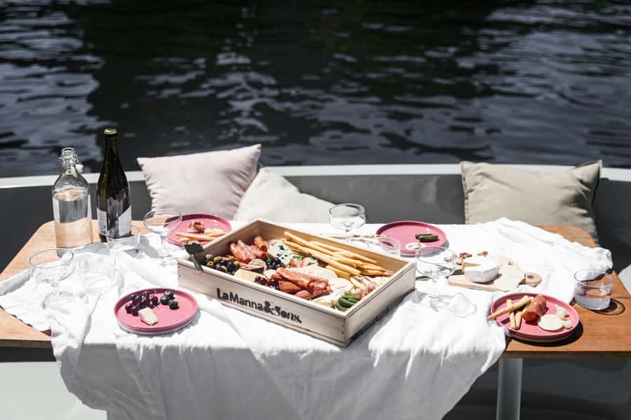Melbourne: Electric Picnic Boat Rental on the Yarra River - Electric power and the recycled boat design