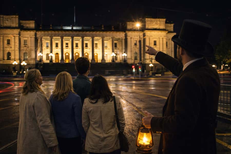 Melbourne: Ghosts, Murder, & Mystery Guided Walking Tour - Meeting Your Ghost Host Outside Young & Jackson