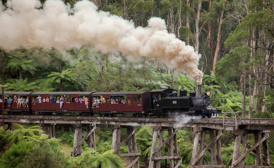 Melbourne: Half-Day Puffing Billy Steam Train Experience - Other versions of the day