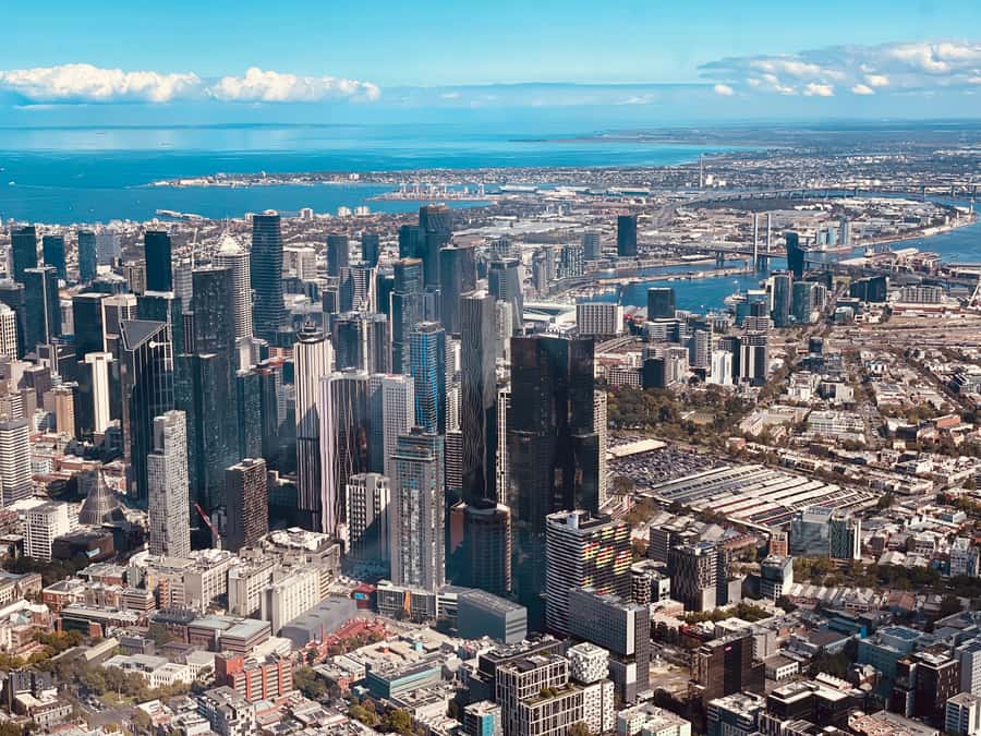 Melbourne: Private City Skyline and Bay Helicopter Ride - Docklands, Marvel Stadium, and the Yarra River
