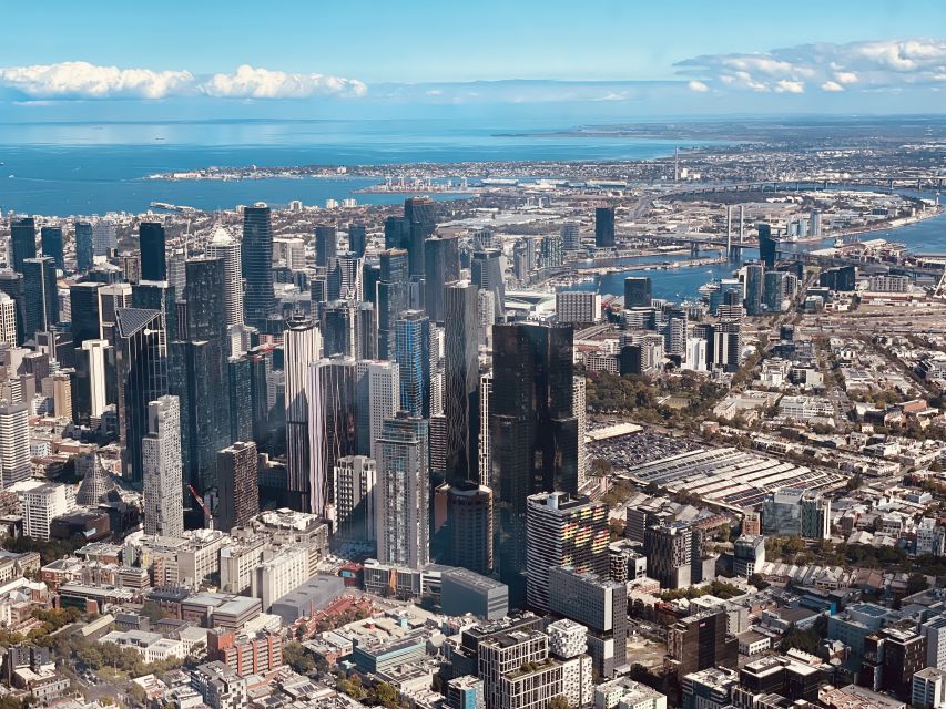 Melbourne: Private City Skyline and Bay Helicopter Ride - The MCG, Parliament House, and Melbourne’s skyline
