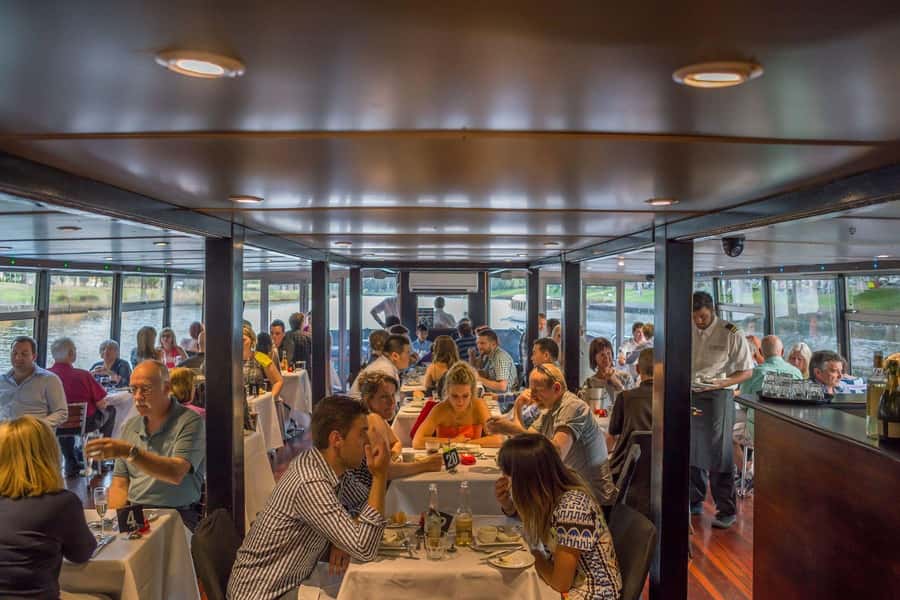Melbourne: Spirit Of Melbourne Yarra River Lunch Cruise - Boarding Across From Flinders Street Station