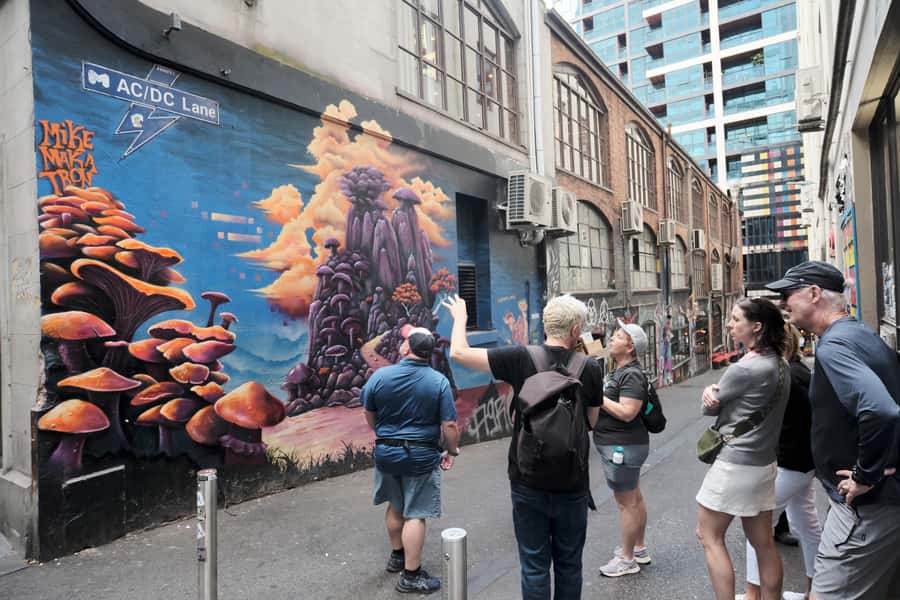 Melbourne: Street Art Walking Tour with a Street Artist - Inside Blender Studios, a working artist warehouse