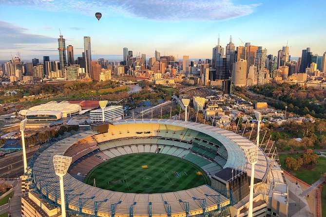 Melbourne Sunrise Hot Air Balloon Ride with GoPro Photos - The sunrise view over Melbourne