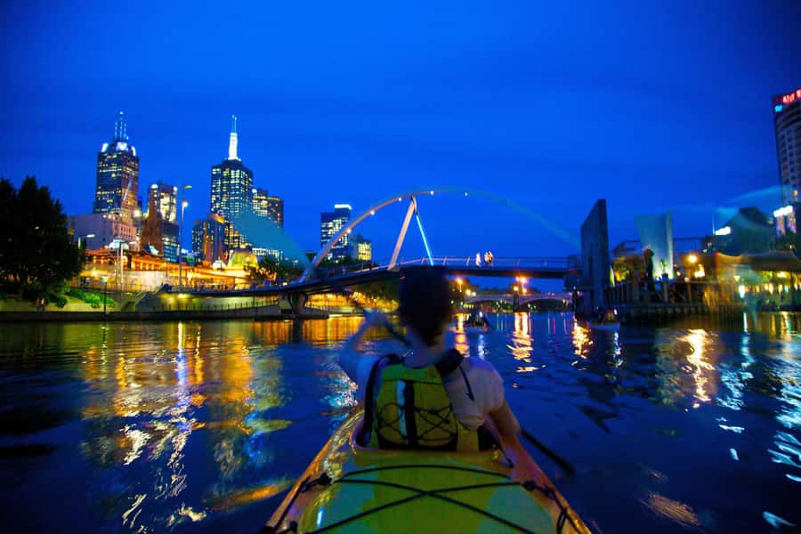 Melbourne: Sunset Kayak Tour with Dinner - Dinner served from a kayak at the marina
