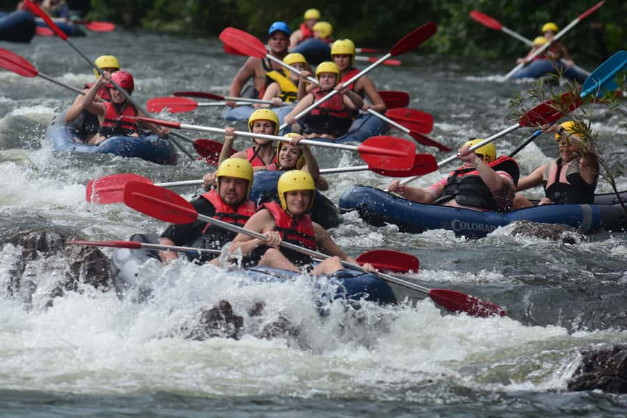 Mission Beach: Tully River Half Day White Water Rafting - Grade 2 and 3 rapids through the gorge