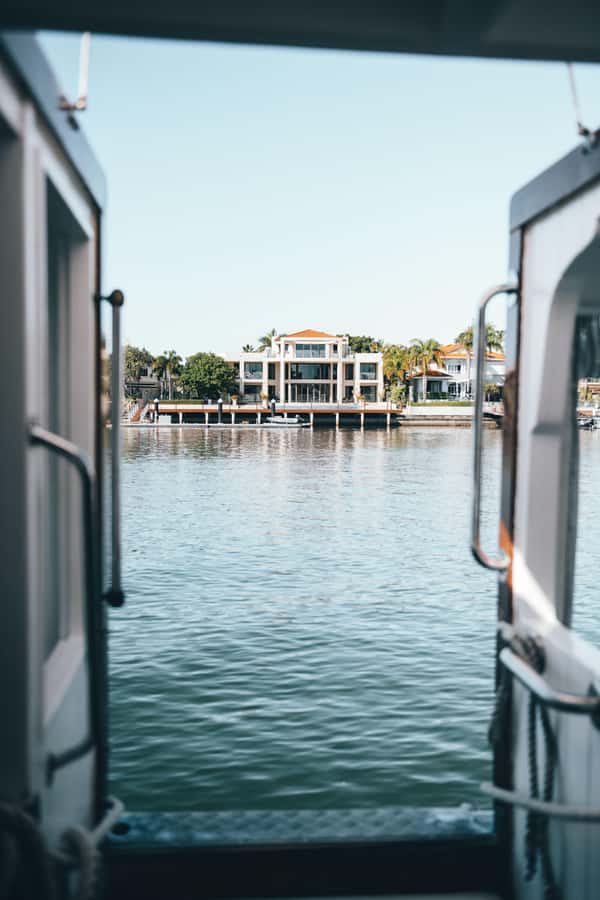 Mooloolaba: Canal Cruise with Commentary - Passing the Wharf, marina, and Mooloolah Island