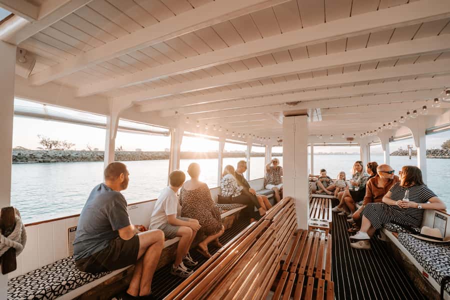 Mooloolaba: Sunshine Coast Sunset Canal Cruise - The sunset itself: timing matters