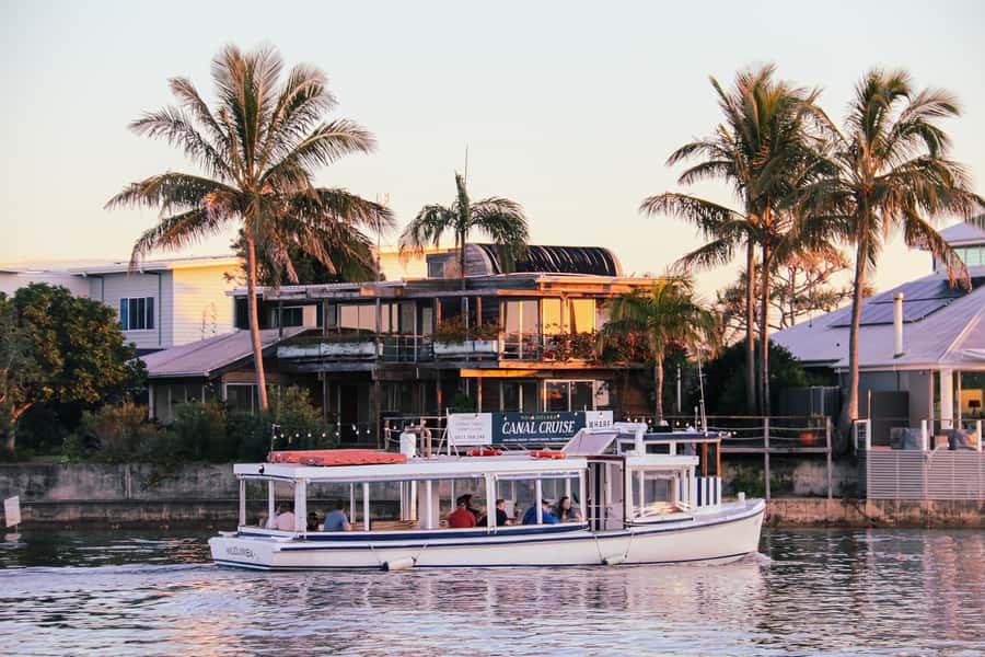 Mooloolaba: Sunshine Coast Sunset Canal Cruise - Finding the boat at The Wharf Mooloolaba