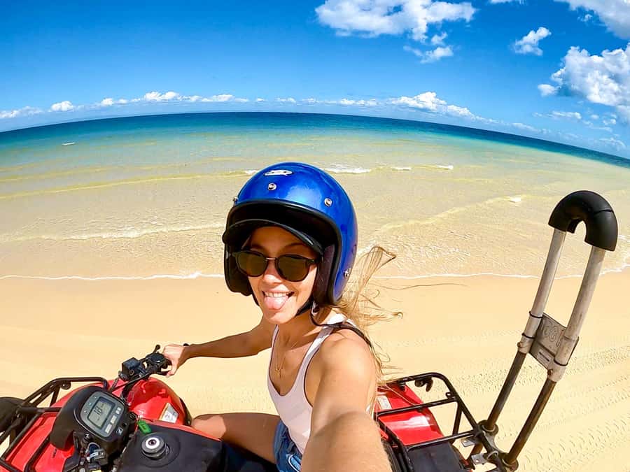 Moreton Island: Tangalooma ATV Quad Bike & Dolphin Feeding - Leaving Brisbane from Holt Street Wharf
