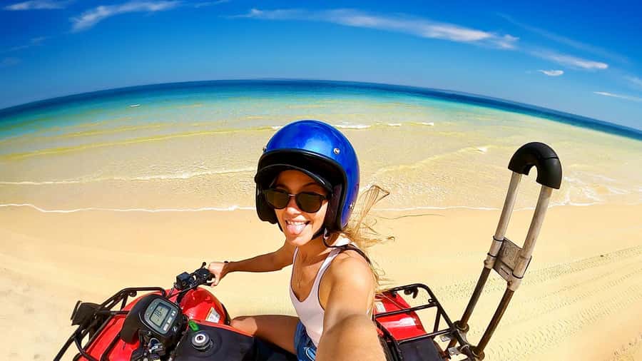 Moreton Island: Tangalooma Day Trip with ATV Quad Bike Tour - Getting from Brisbane to Tangalooma by boat