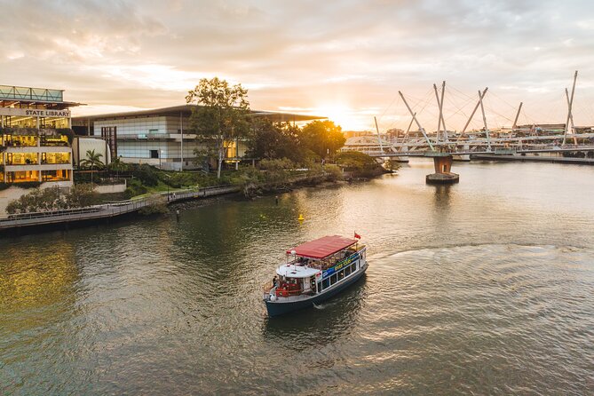 Morning Sightseeing Cruise: 10:30am-12pm (90min) - South Bank, lagoons, and public life by the water