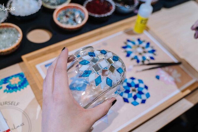 Mosaic Art Classes Sydney: Turkish Lamp Workshop - Why the tea and snacks matter
