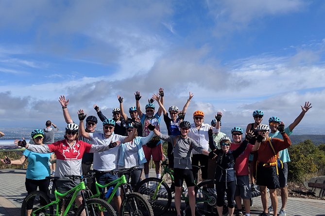 Mount Lofty Descent Bike Tour from Adelaide - Mount Lofty Summit gives you the big picture