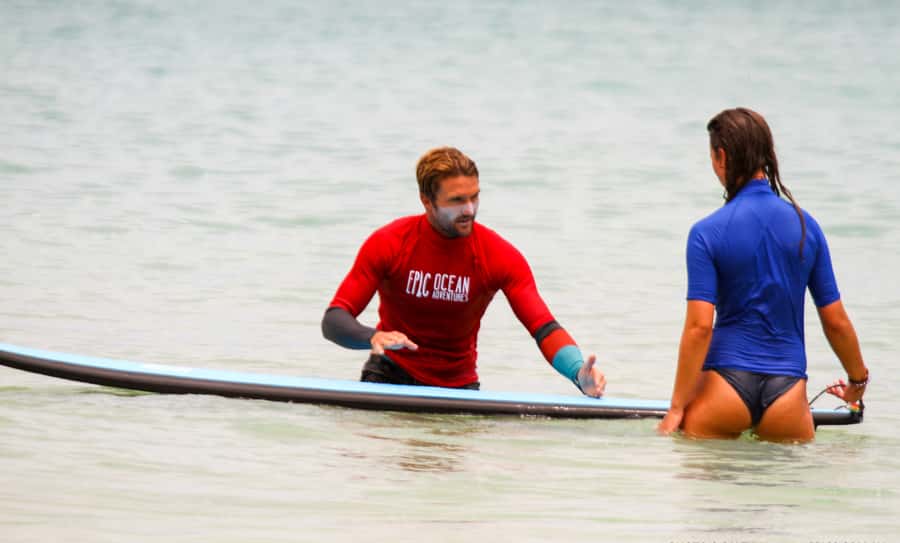 Noosa: Epic Learn to Surf Safari 4x4 - Double Island Point - Equipment, snacks, and the real value of $107