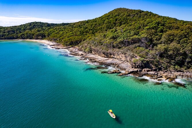 Noosa Ocean adventure & Dolphin Safari. - Leaving Noosa Marina at 42 knots