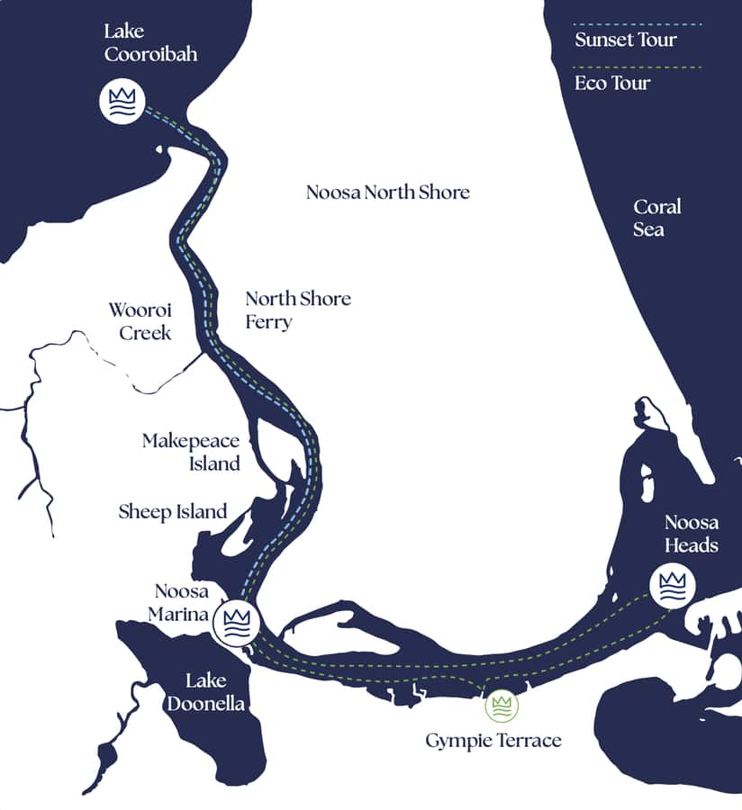Noosa River Sunset Cruise - Finding the Noosa Marina meeting point