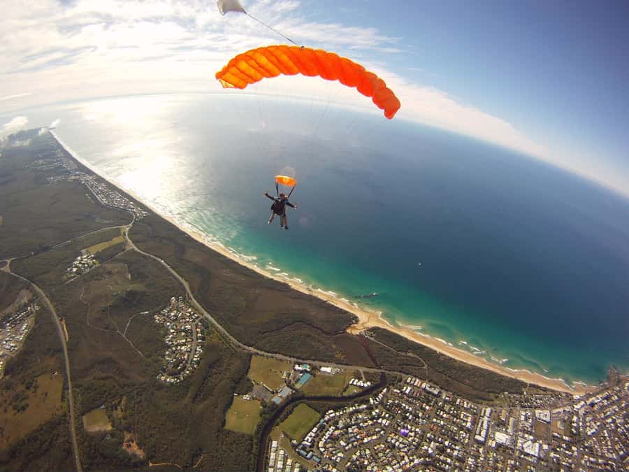 Noosa: Tandem Skydive Experience - Training before the aircraft ride