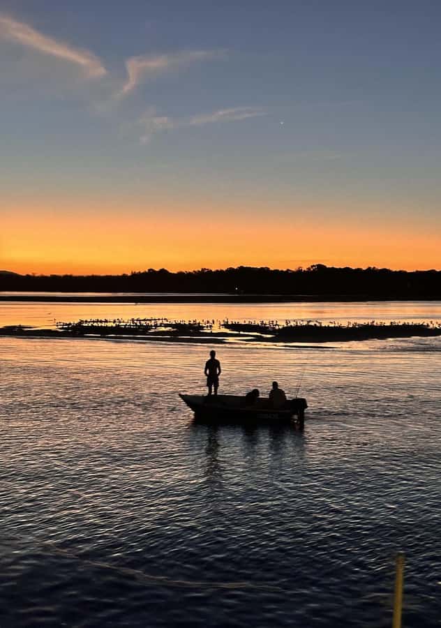 Noosaville: Noosa River Sunset Cruise - Woods Bay and the first river views