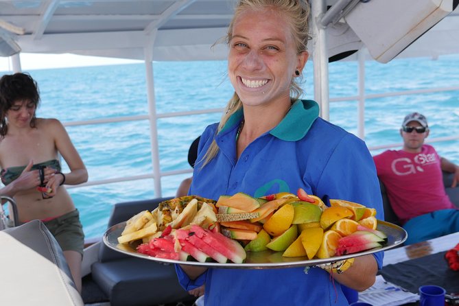 Ocean Free 25 guest Great Barrier Reef & visit Green Island Tour - The return sail to Cairns