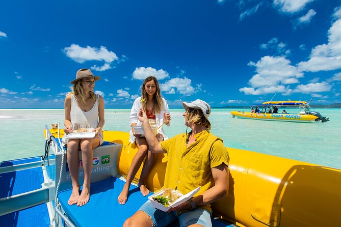 Ocean Rafting: Whitehaven Beach, Snorkelling & Hill Inlet Lookout - Why the fast raft changes the day