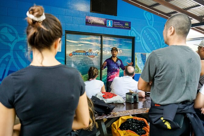 Ocean Safari Great Barrier Reef Experience in Cape Tribulation - Crew support for mixed swimming ability