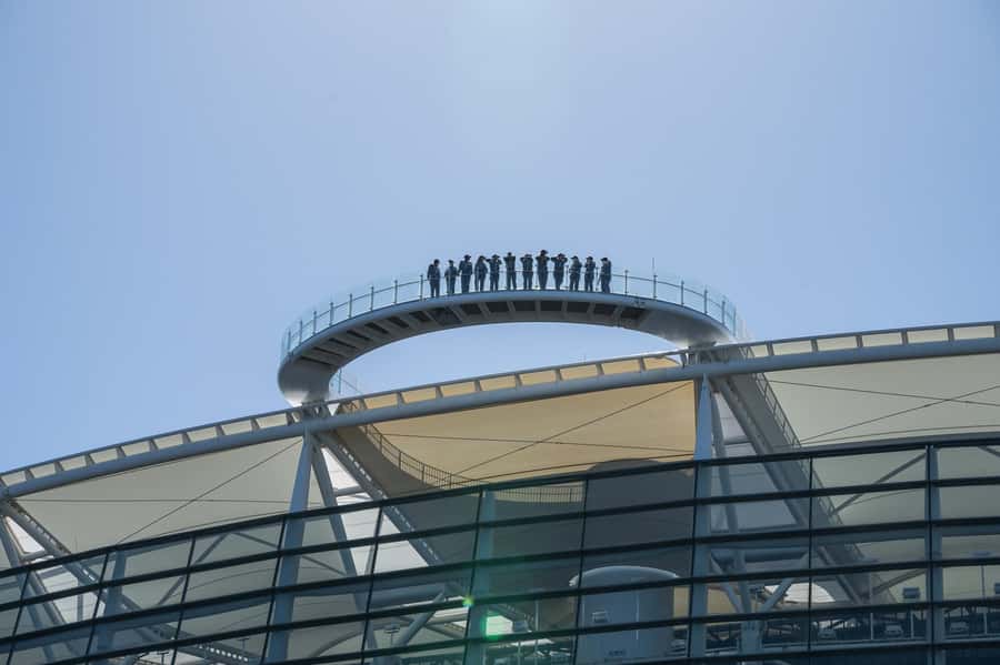 Optus Stadium HALO Rooftop Experience - The 42-meter rooftop walk