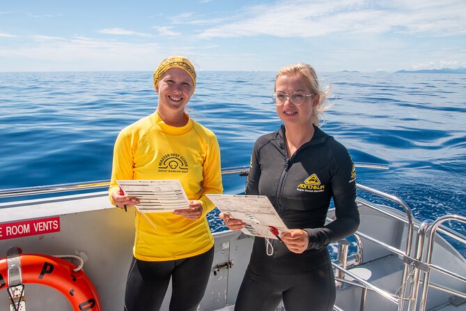 Passions of Paradise Great Barrier Reef Cruise by Catamaran - First reef stop: choose snorkeling or scuba