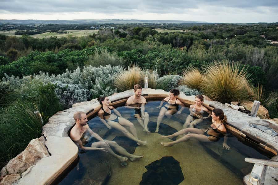 Peninsula Hot Springs: Entry Ticket with Bath House - Food, staff, and the overall atmosphere