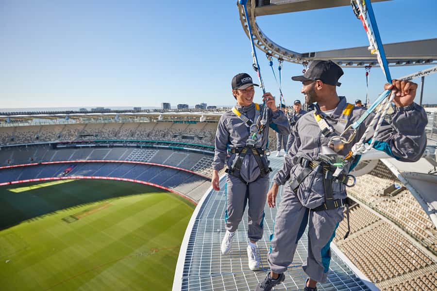 Perth: Optus Stadium Rooftop Vertigo Experience - Starting at Optus Stadium with the right mindset