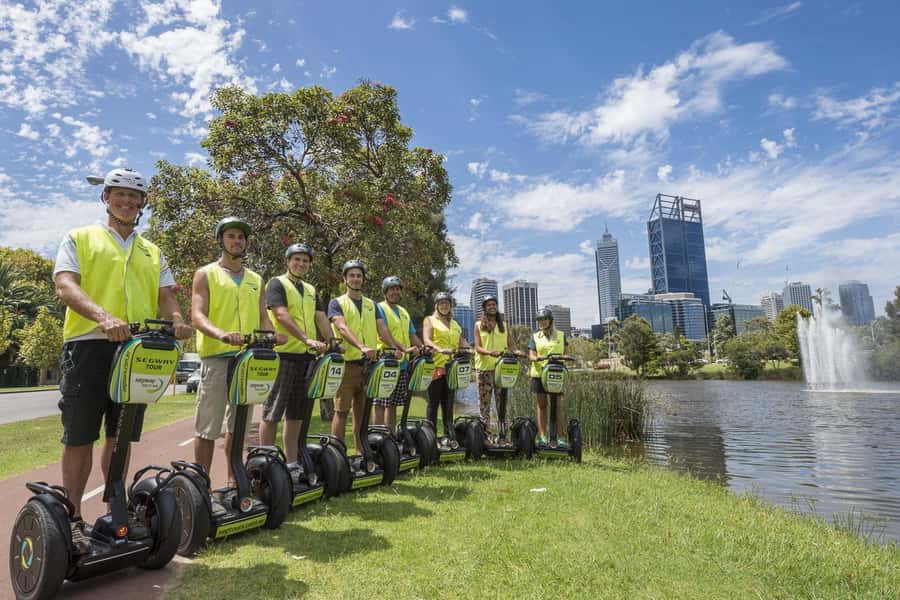Perth Riverside Segway Tour - Passing the Perth Bell Tower