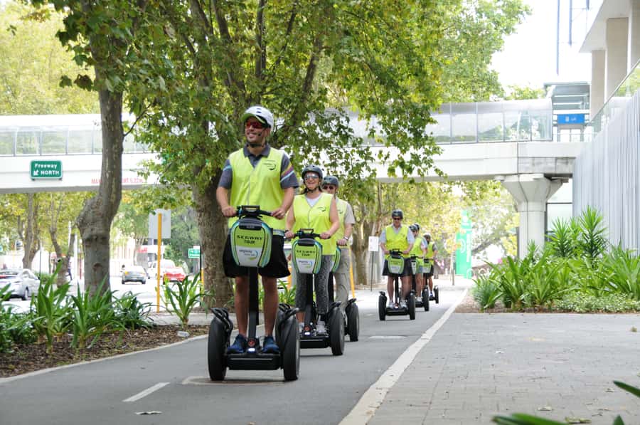 Perth Segway 1.5 Hour Kings Park Tour - Climbing Mt Eliza into Kings Park